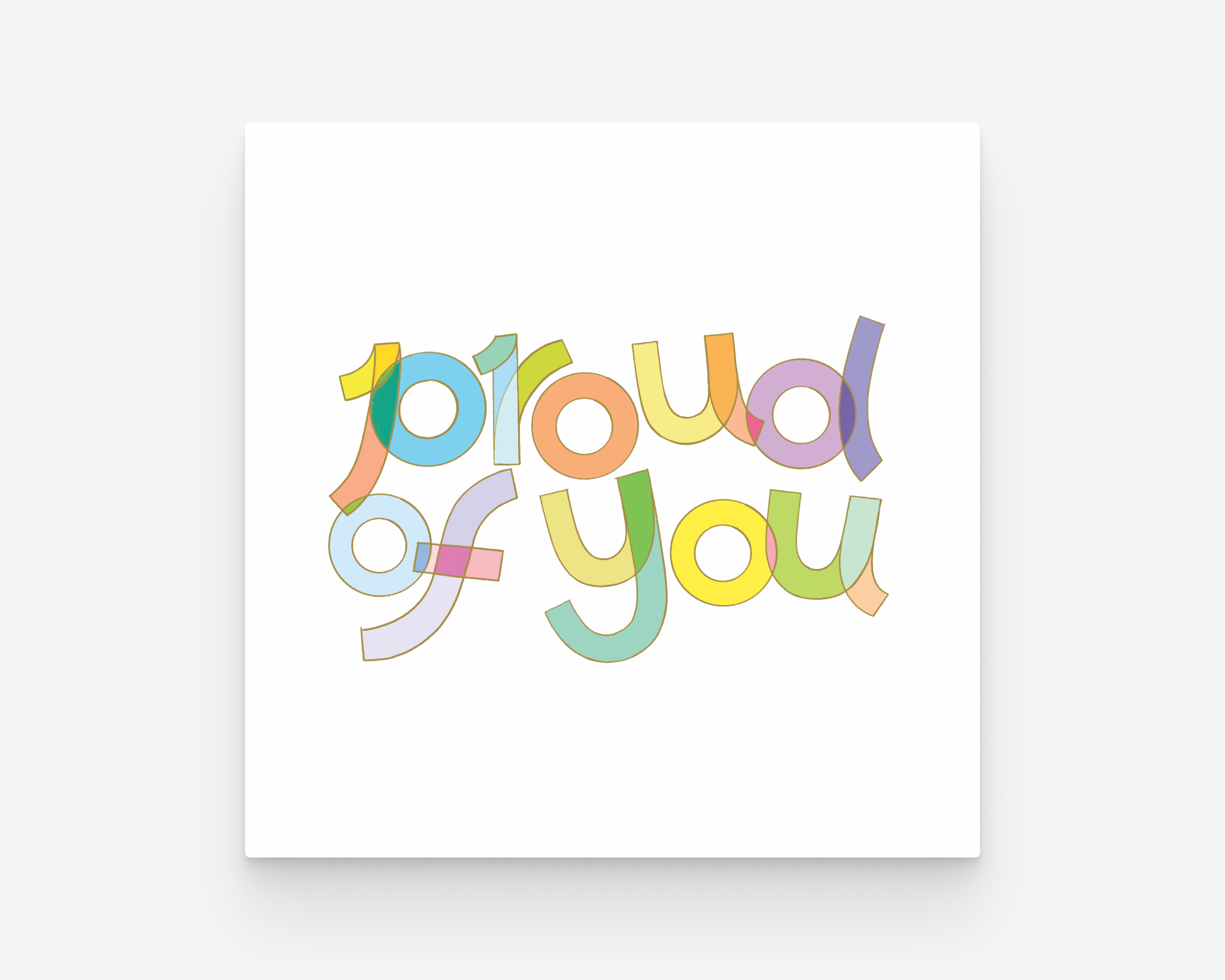 Variety Original Art Prints, 8x8 in on Premium Art Paper