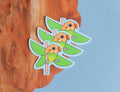 Parrot on Pole Sticker