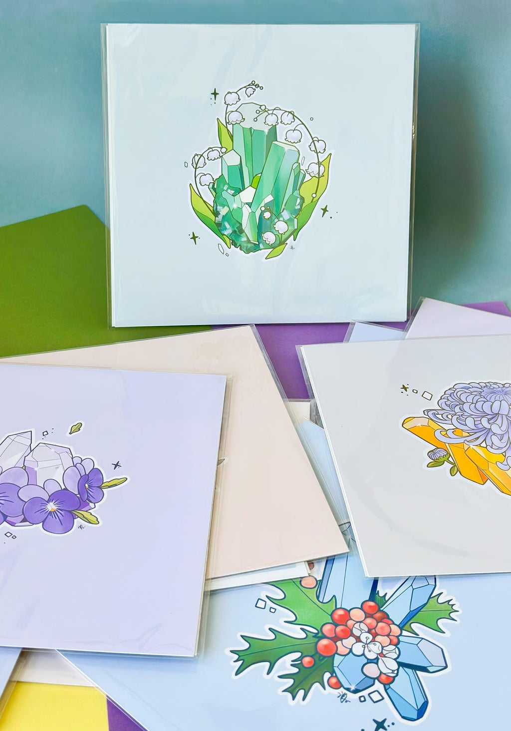 Personalizable birth month 8x8 art prints, birthdays, birth flower birthstone, unique gift ideas, decoration for homes, offices, dorm rooms
